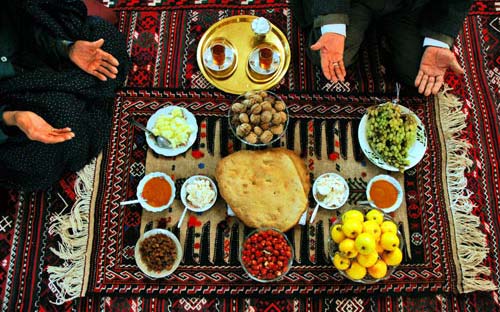 سفره افطار