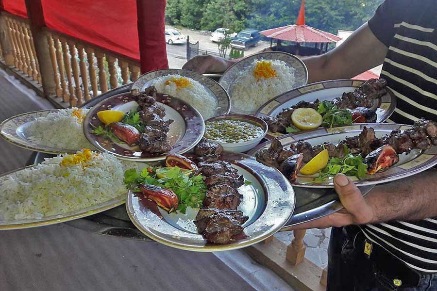 رستوران های جواهر ده رامسر