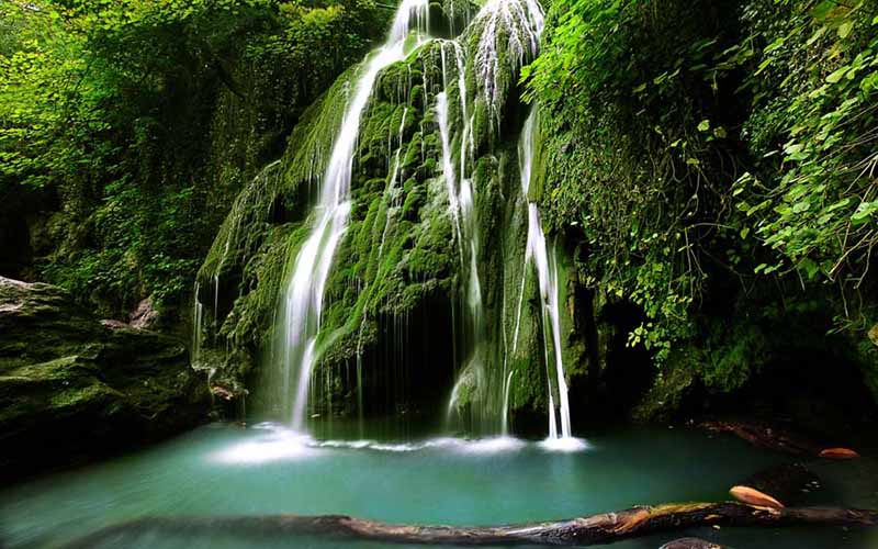 آبشار کبودوال جاذبه گردشگری علی آباد کتول