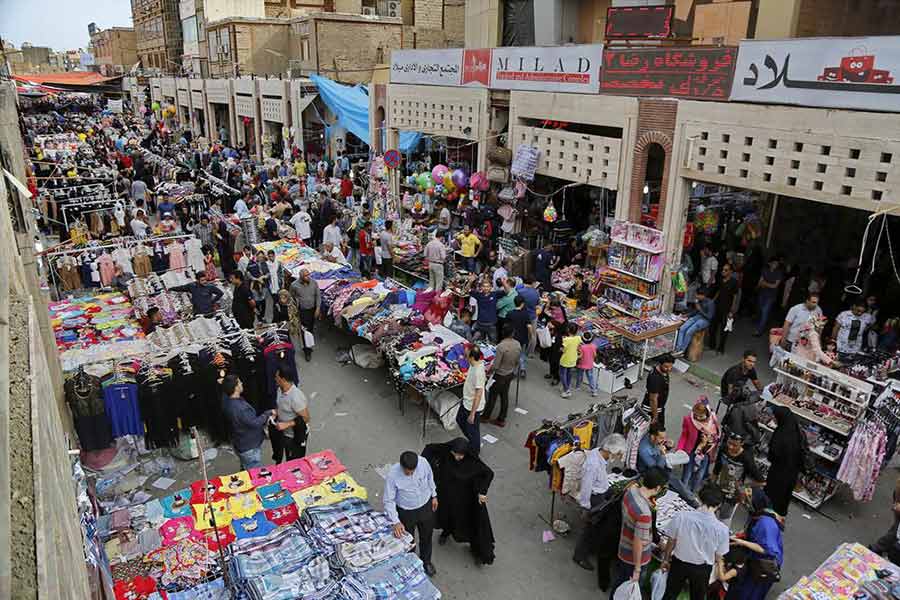 بازار ته لنجی های آبادان