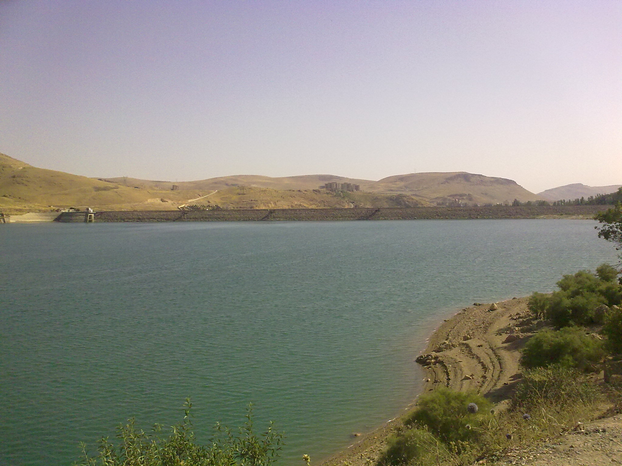 دریاچه سد مهاباد