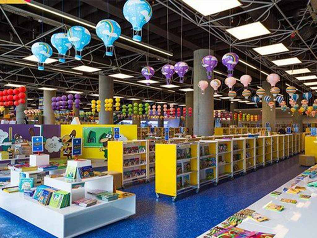 معرفی بخش‌های مختلف باغ کتاب تهران