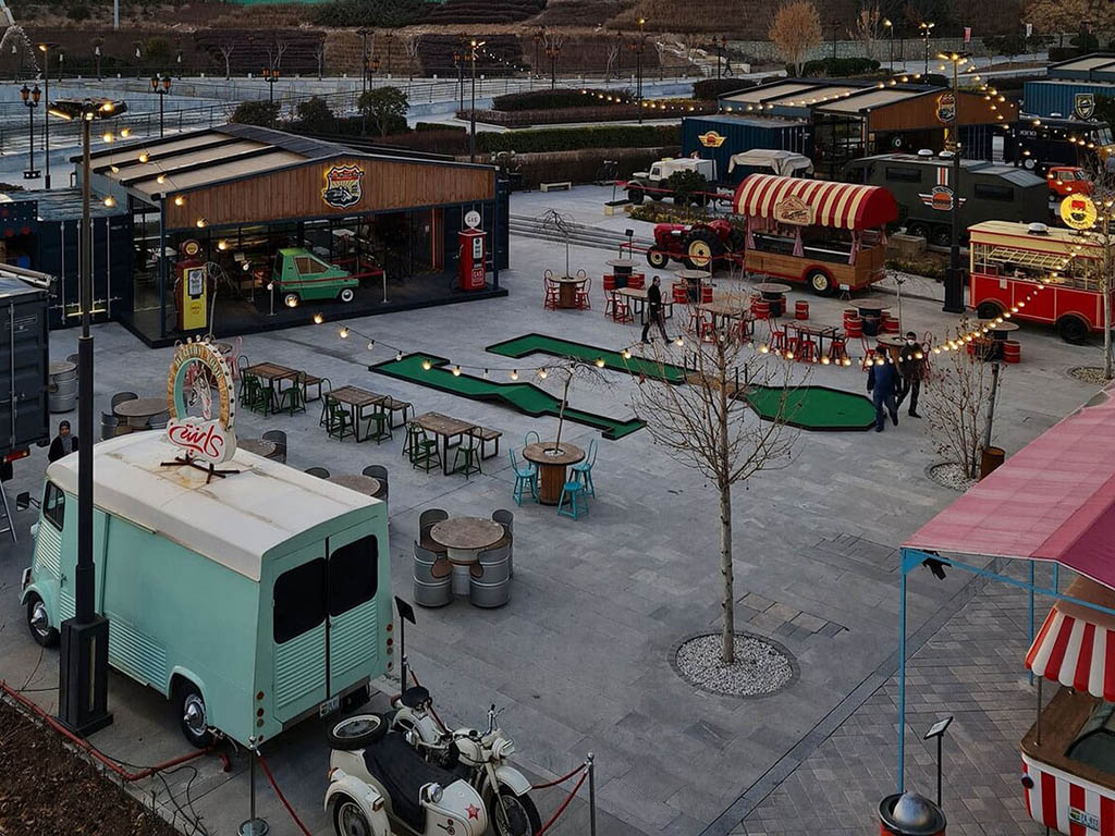 مدرن ترین غذاهای خیابانی تهران در میدان صنعت