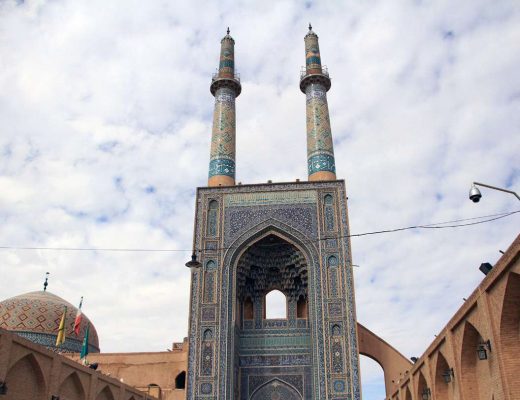 با این مسجد یزد حتما عکس بگیرید
