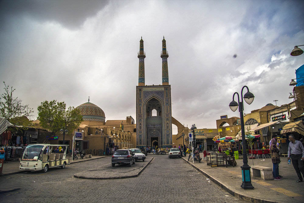 نمای بیرونی مسجد جامع