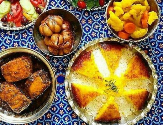 لیست غذاهای جنوبی ایران
