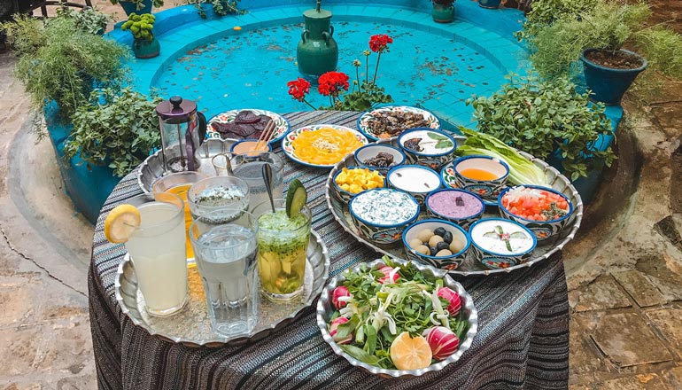 رستوران خانه پرهامی شیراز