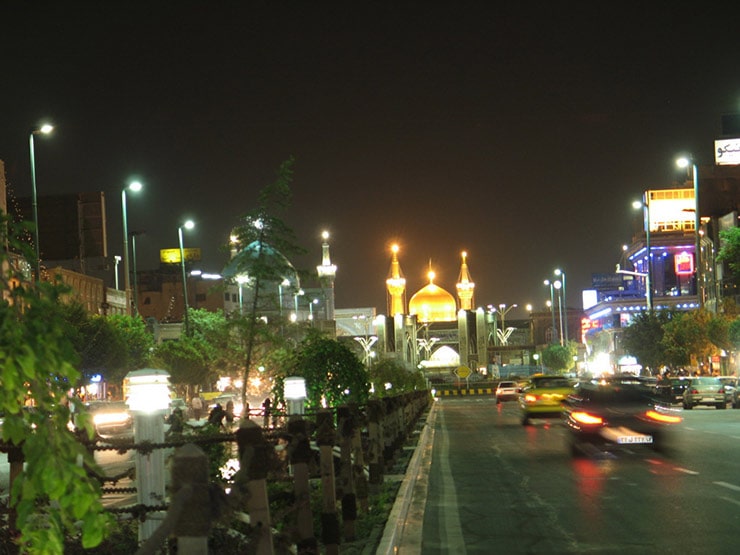 مسیرهای دسترسی به حرم