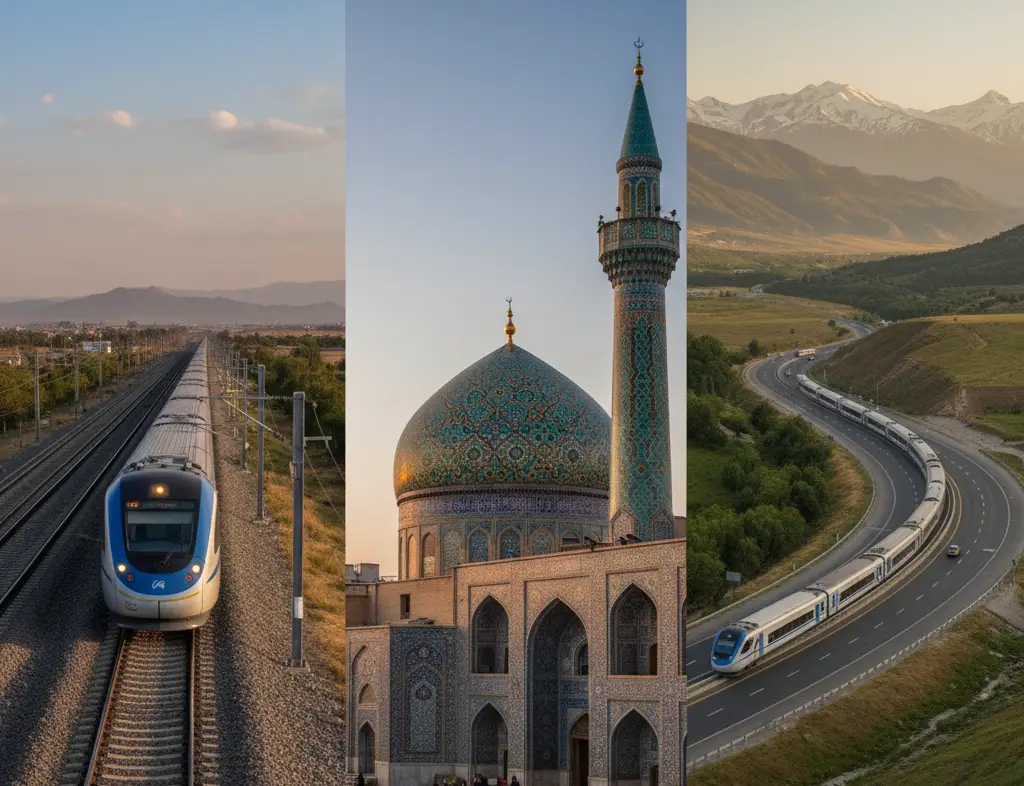 قطار تهران به اصفهان