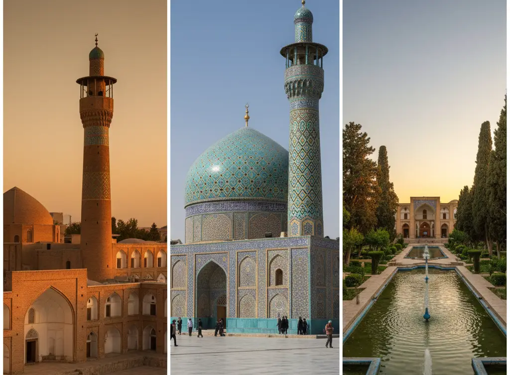 قم، نظنز و باغ فین کاشان