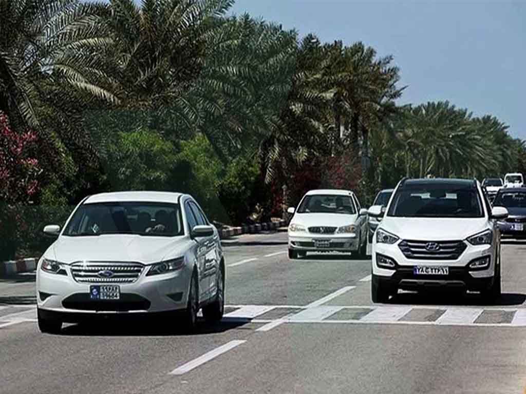 قوانین رانندگی در کیش