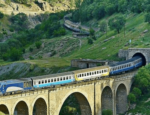 سوار بر قطار رویاها، در زیباترین مسیر ریلی ایران!