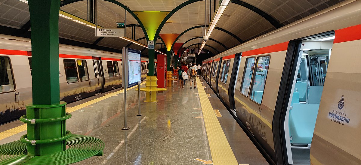 نقشه مترو استانبول