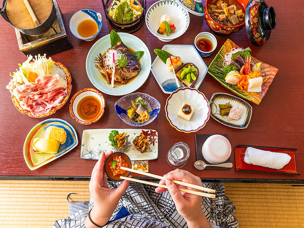 ژاپن؛ برای غذاهایش