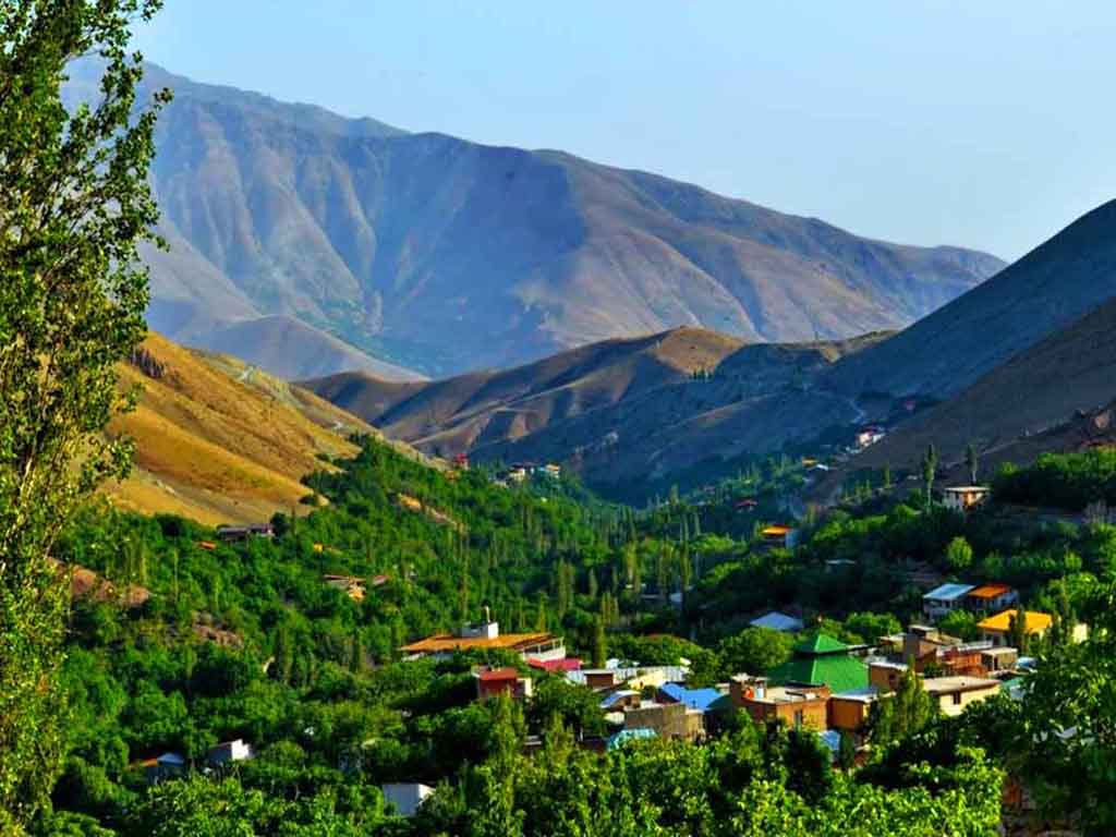 روستای افجه کجاست؟