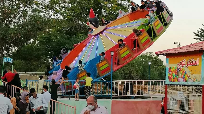 تفریح خانوادگی نزدیک حرم