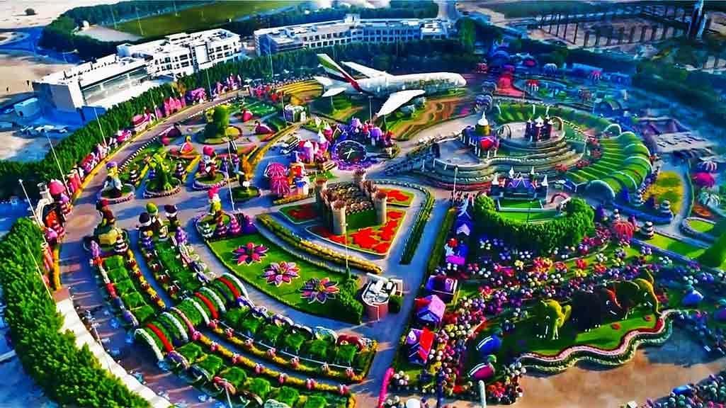 باغ معجزه دبی (Dubai Miracle Garden)