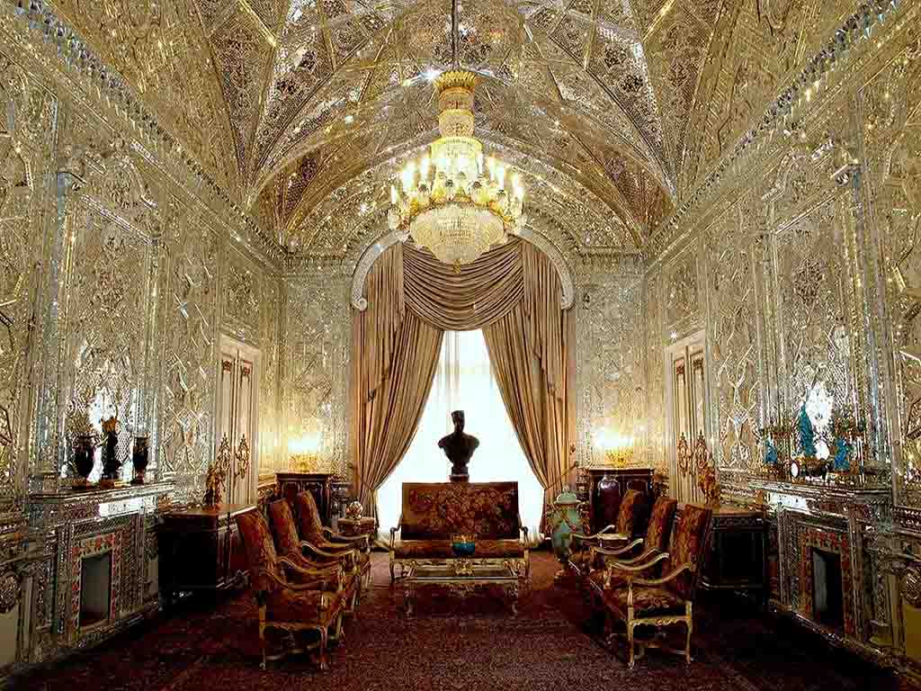 مسیر دسترسی به کاخ سعداباد تهران