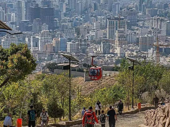 دسترسی به توچال تهران
