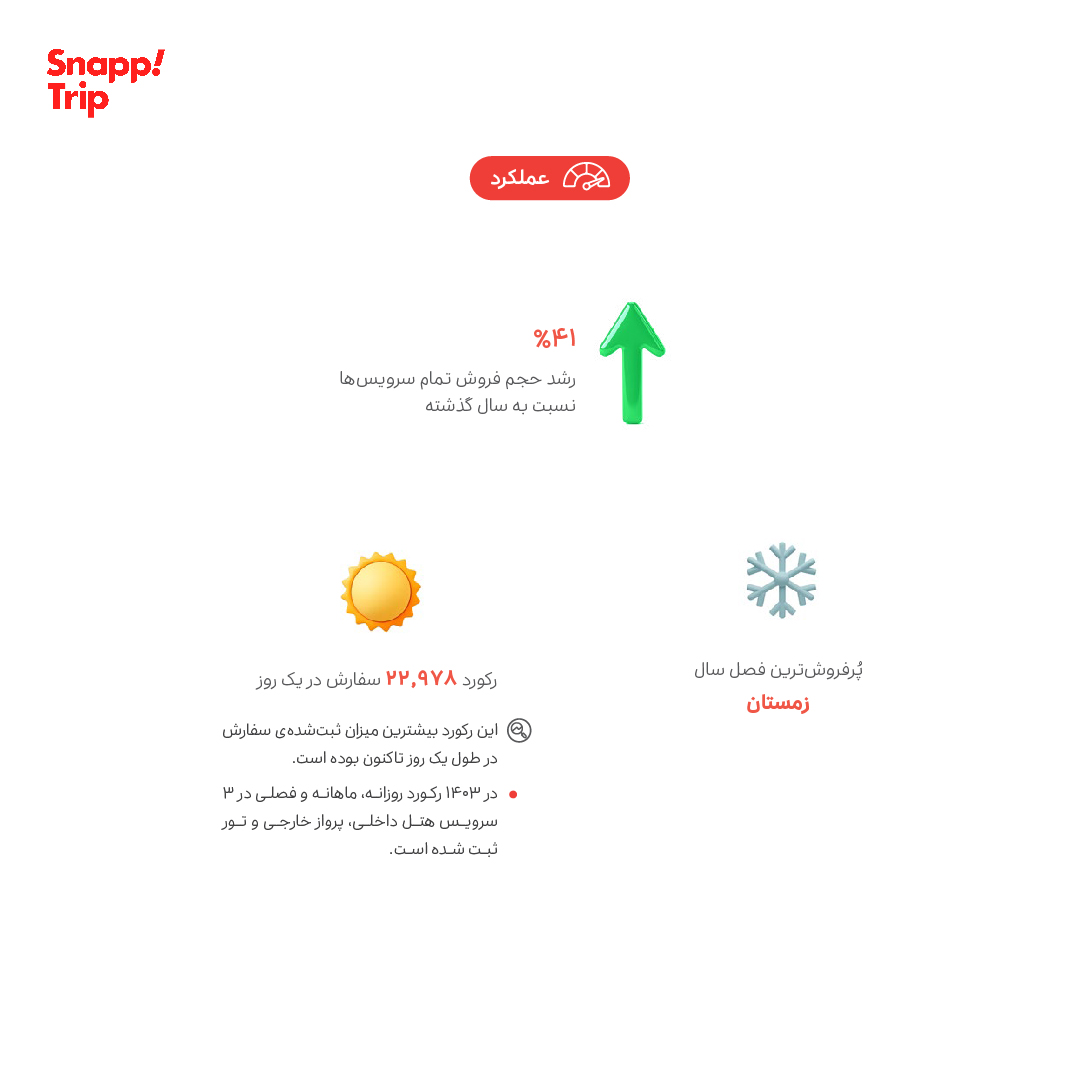 گزارش سالیانه اسنپ