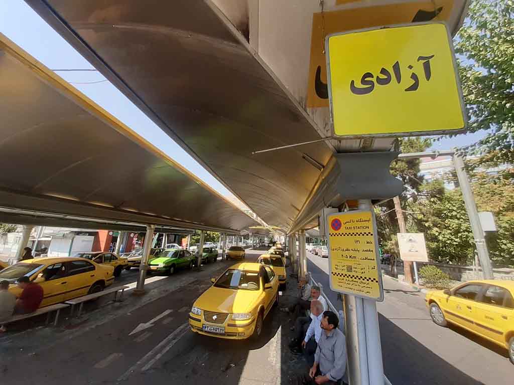  دسترسی به میدان آزادی با خودروی شخصی