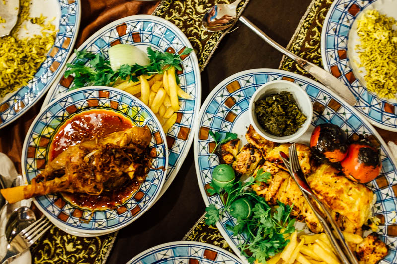 Top Five Shiraz Restaurants